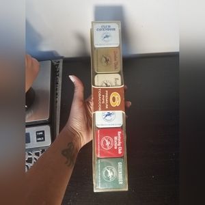 Vtg Kentucky Club Products Custom Pack 6 Premium Tobaccos- Damaged Case See....